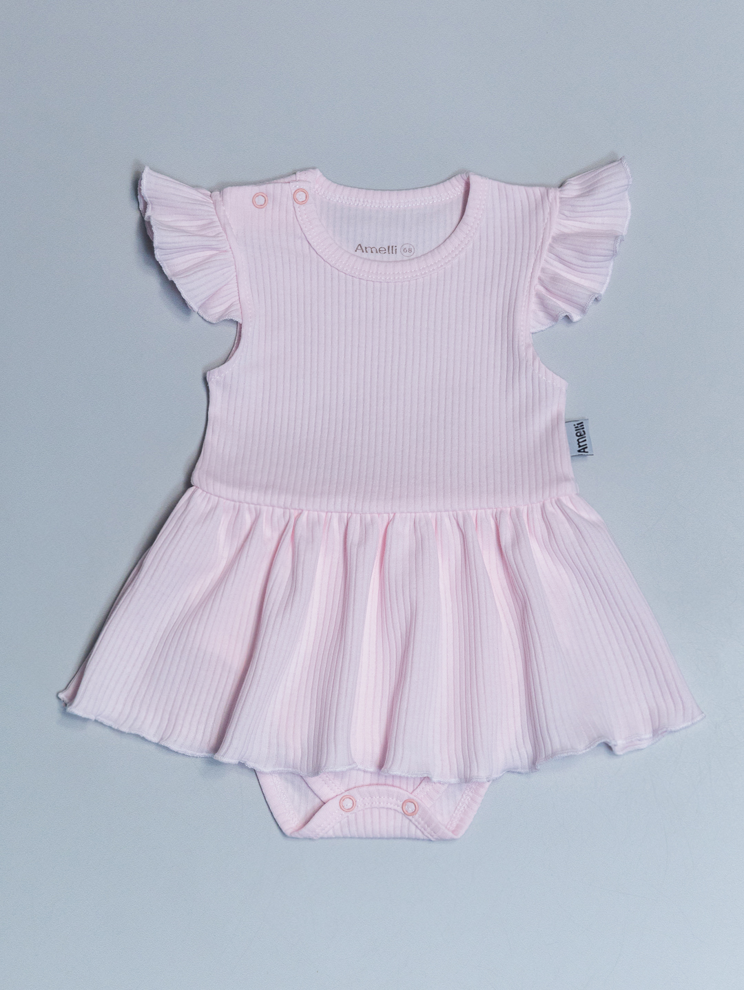 Боди-платье Amelli КЛ.290.050.1.0.171роз - фото 1