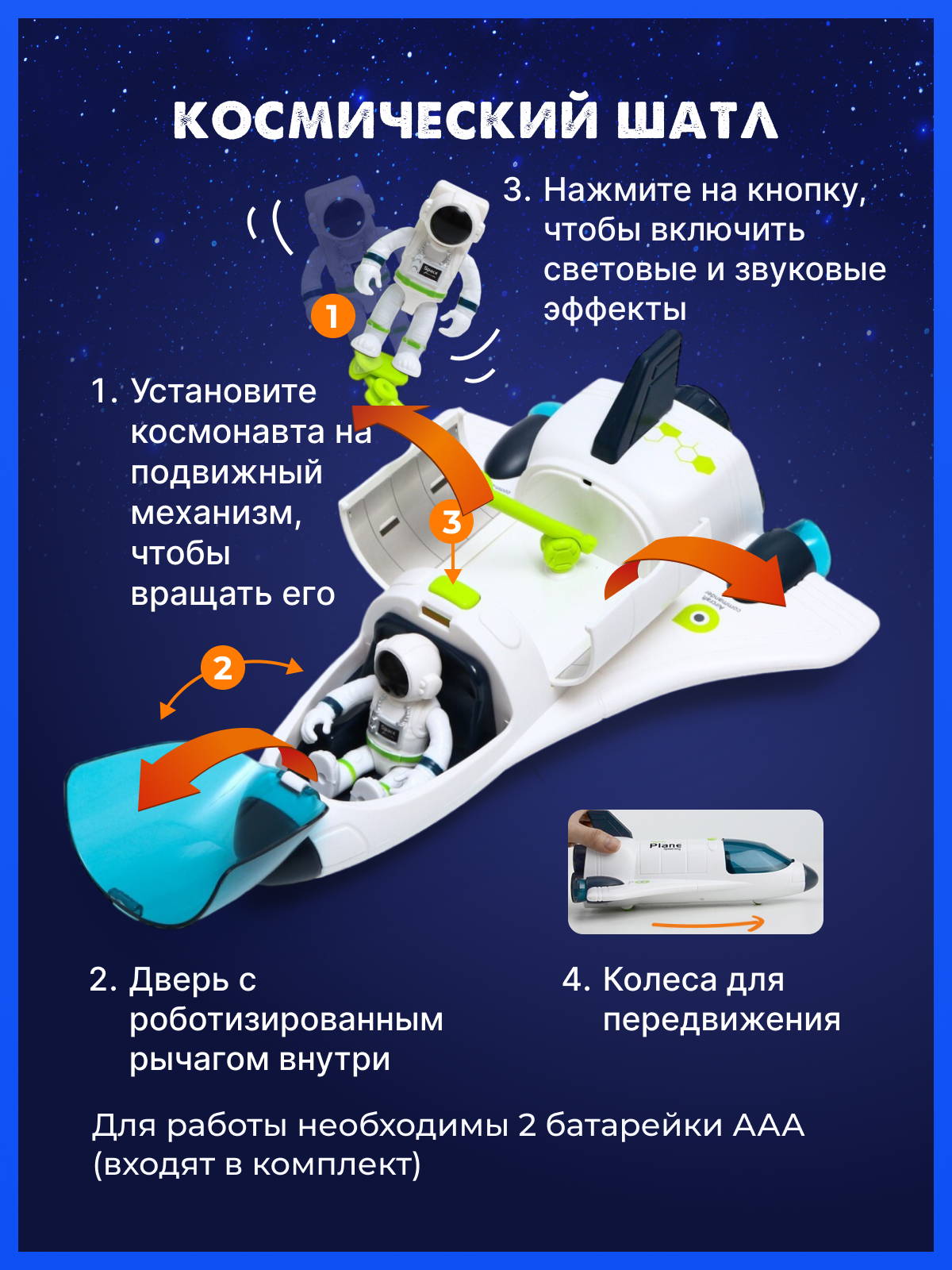 Космический корабль TrendToys Космический корабль NTT1272 - фото 4