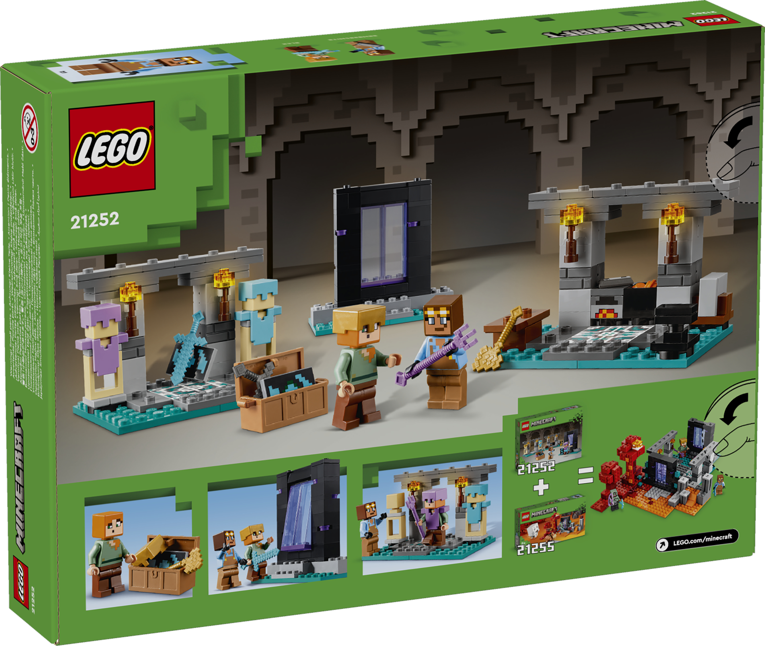 Конструктор LEGO Minecraft Арсенал 203 дет. - фото 4