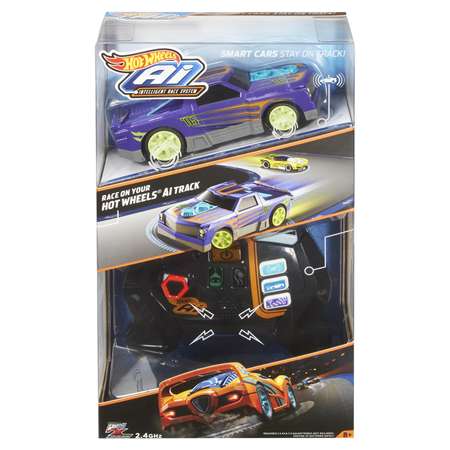 Трасса Hot Wheels Умная с радиоуправляемыми машинками версия 2 в ассортименте
