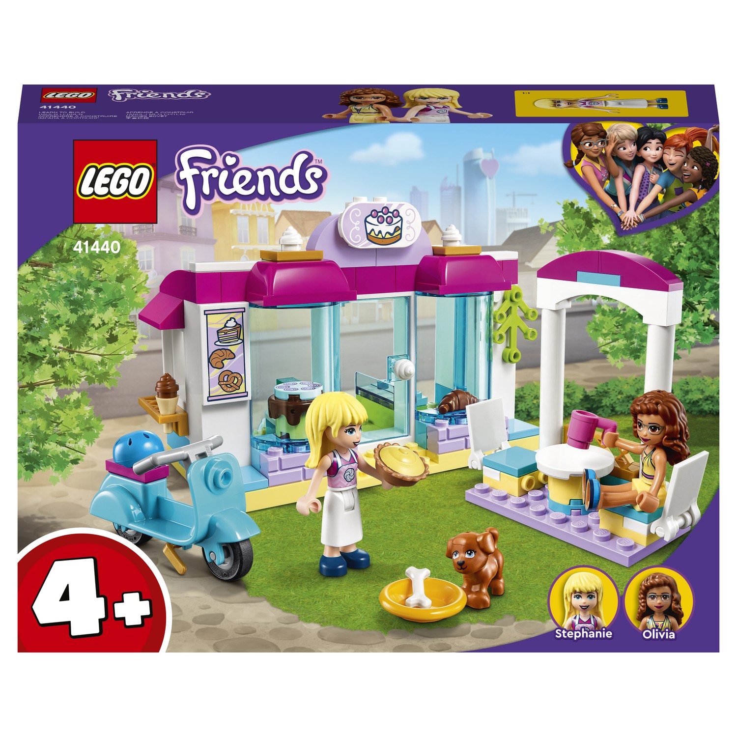 Конструктор LEGO Friends Пекарня Хартлейк-Сити блочный - фото 2