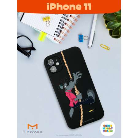 Силиконовый чехол Mcover для смартфона Apple iPhone 11 Союзмультфильм Полет волка