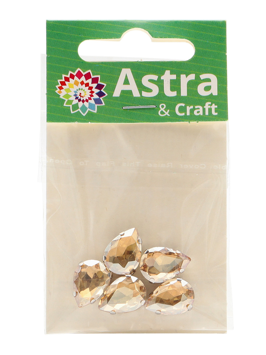 Набор для творчества Astra Craft аппликация Стразы для рукоделия 5 шт - фото 7