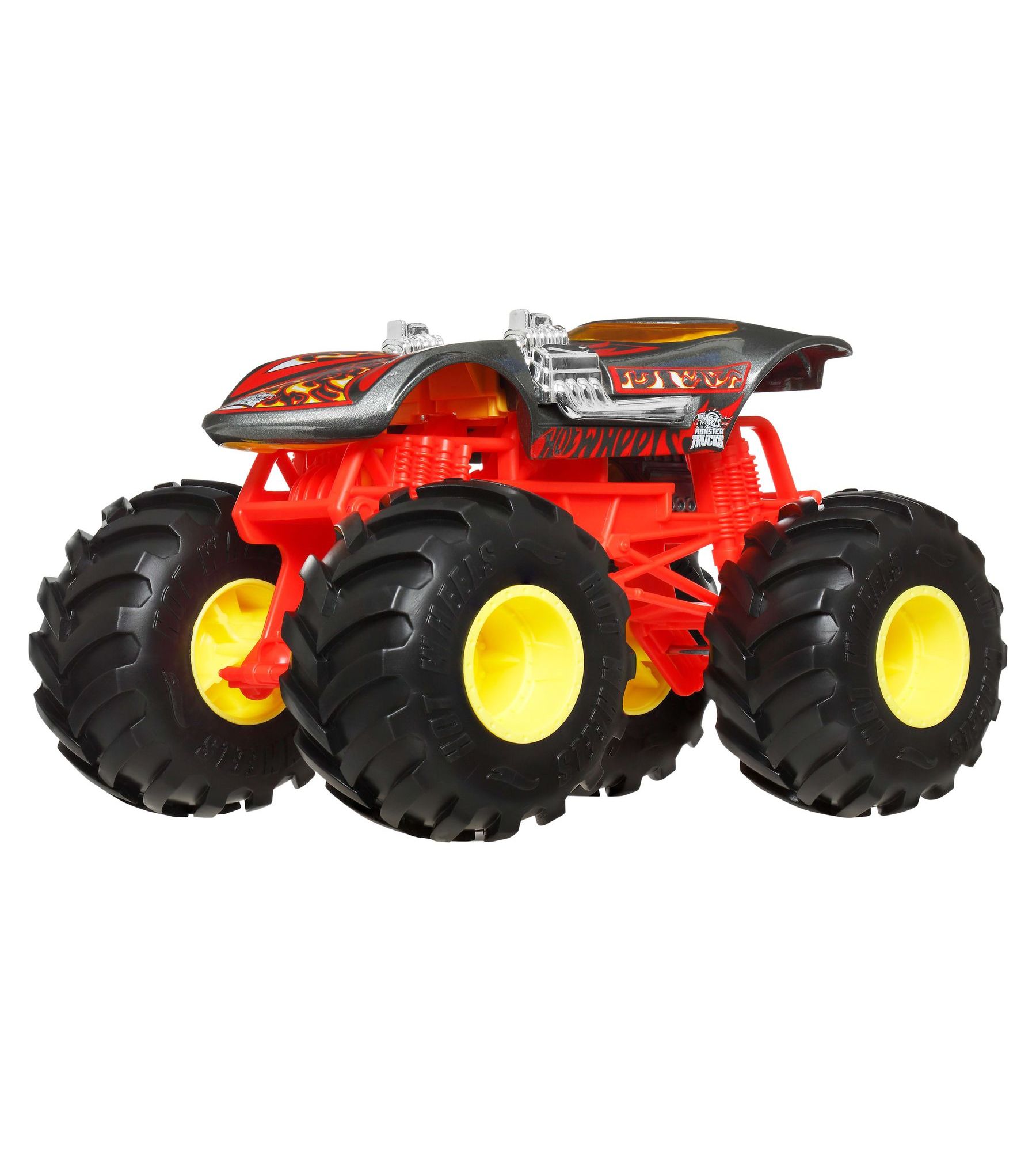 Монстр-трак Hot Wheels Twin Mill 1:24 FYJ83/JKP88 - фото 1