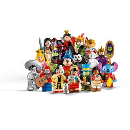 Конструктор LEGO Minifigures Disney 100 блочный