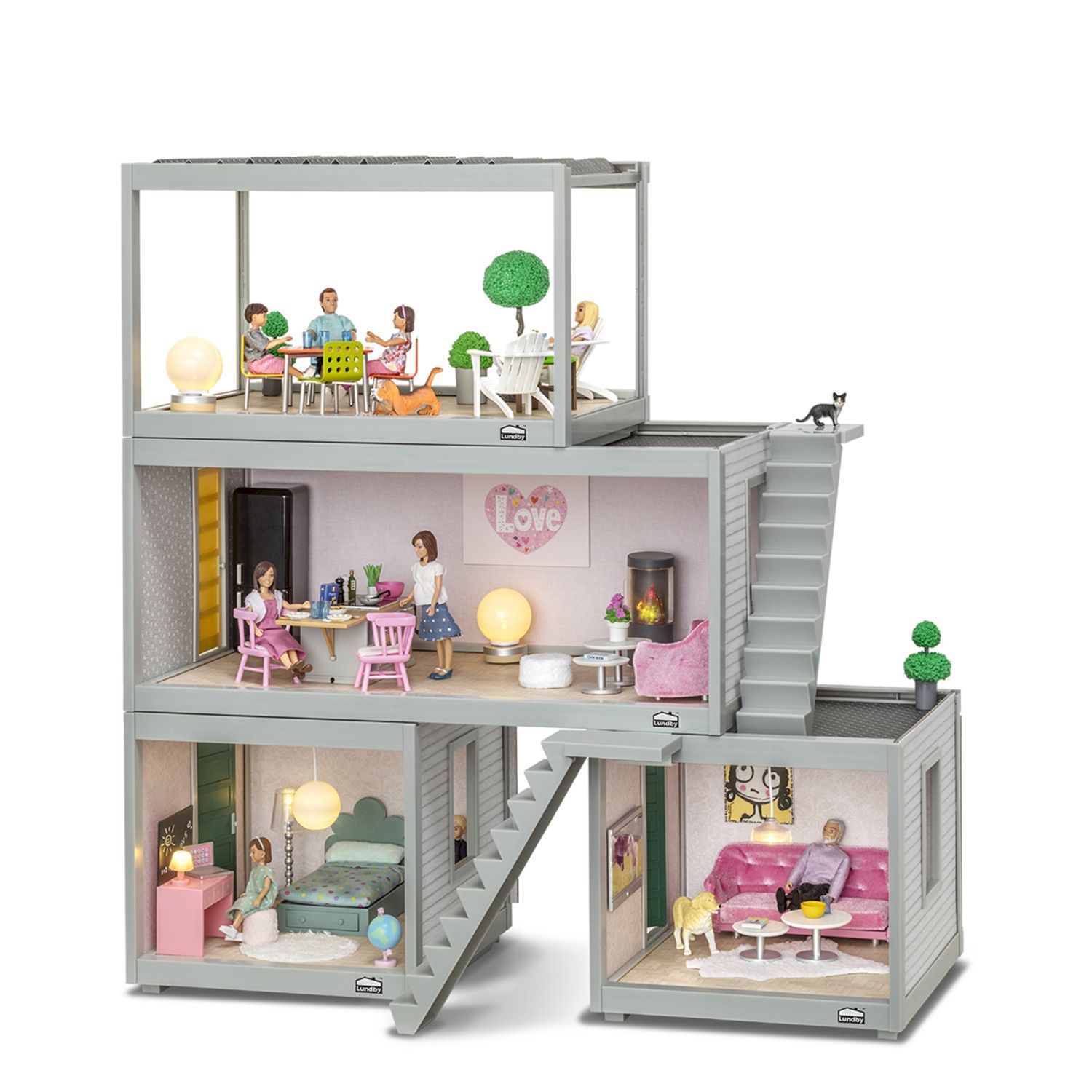 Домик для кукол Lundby 33 см LB_60102300 - фото 5