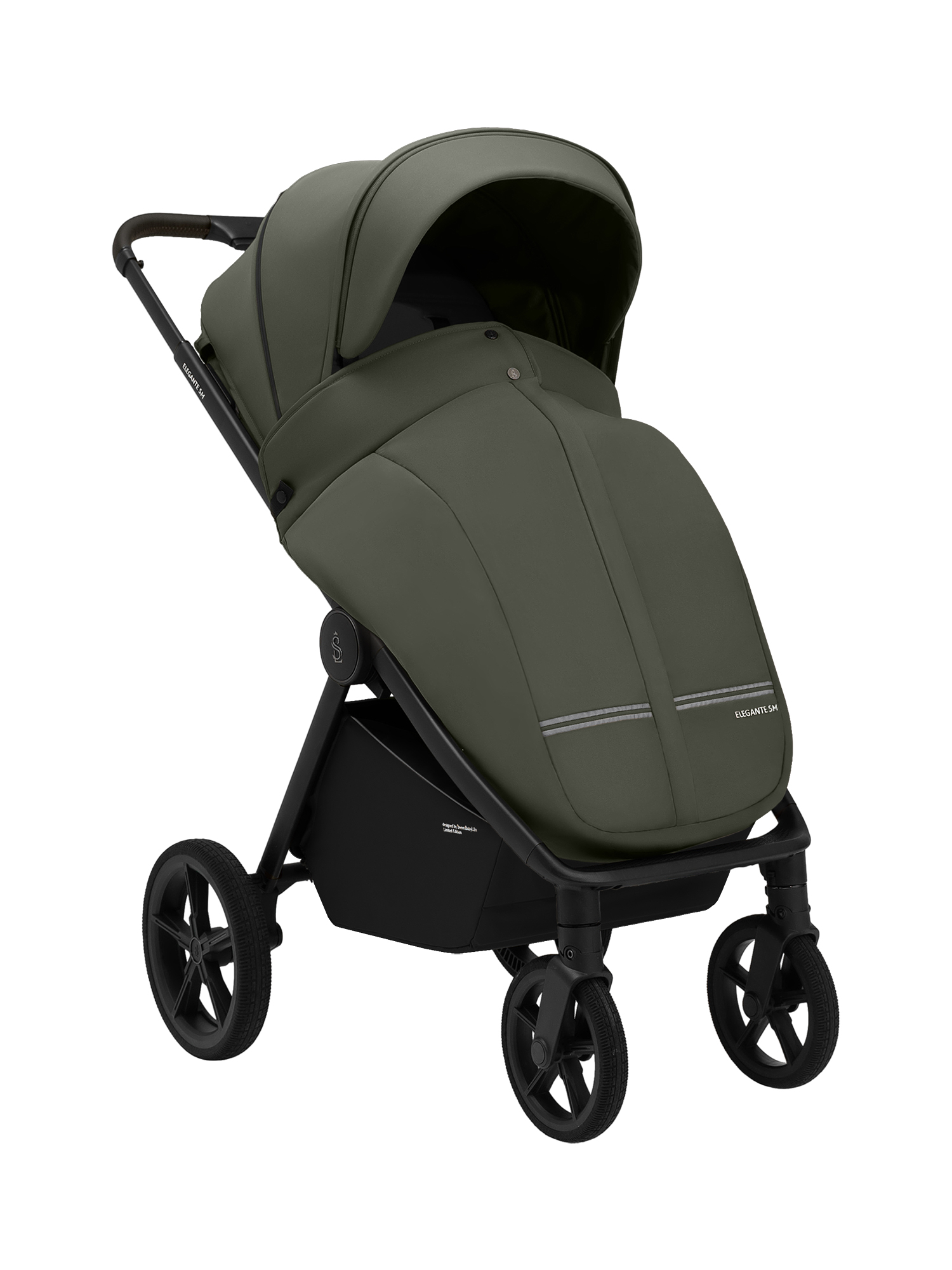 Коляска прогулочная Sweet Baby Elegante SM Green зеленый - фото 19