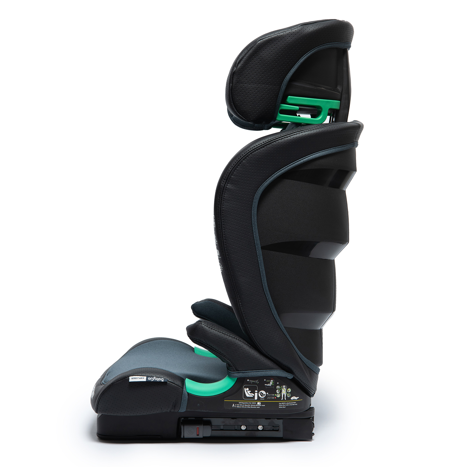 Автокресло BabyGo Explorer New Isofix 2/3 (15-36 кг) черный - фото 16