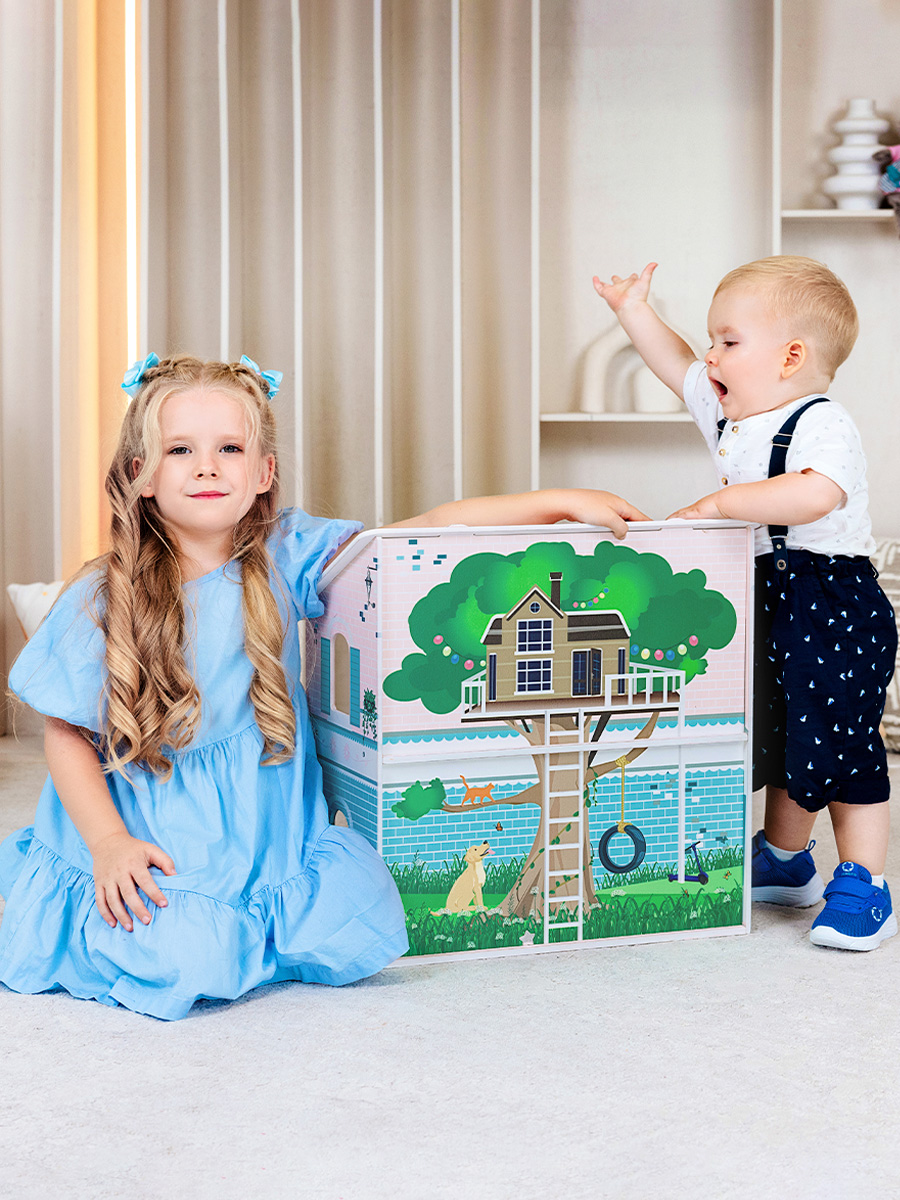Домик для кукол PAREMO с мебелью PD225-518 - фото 2