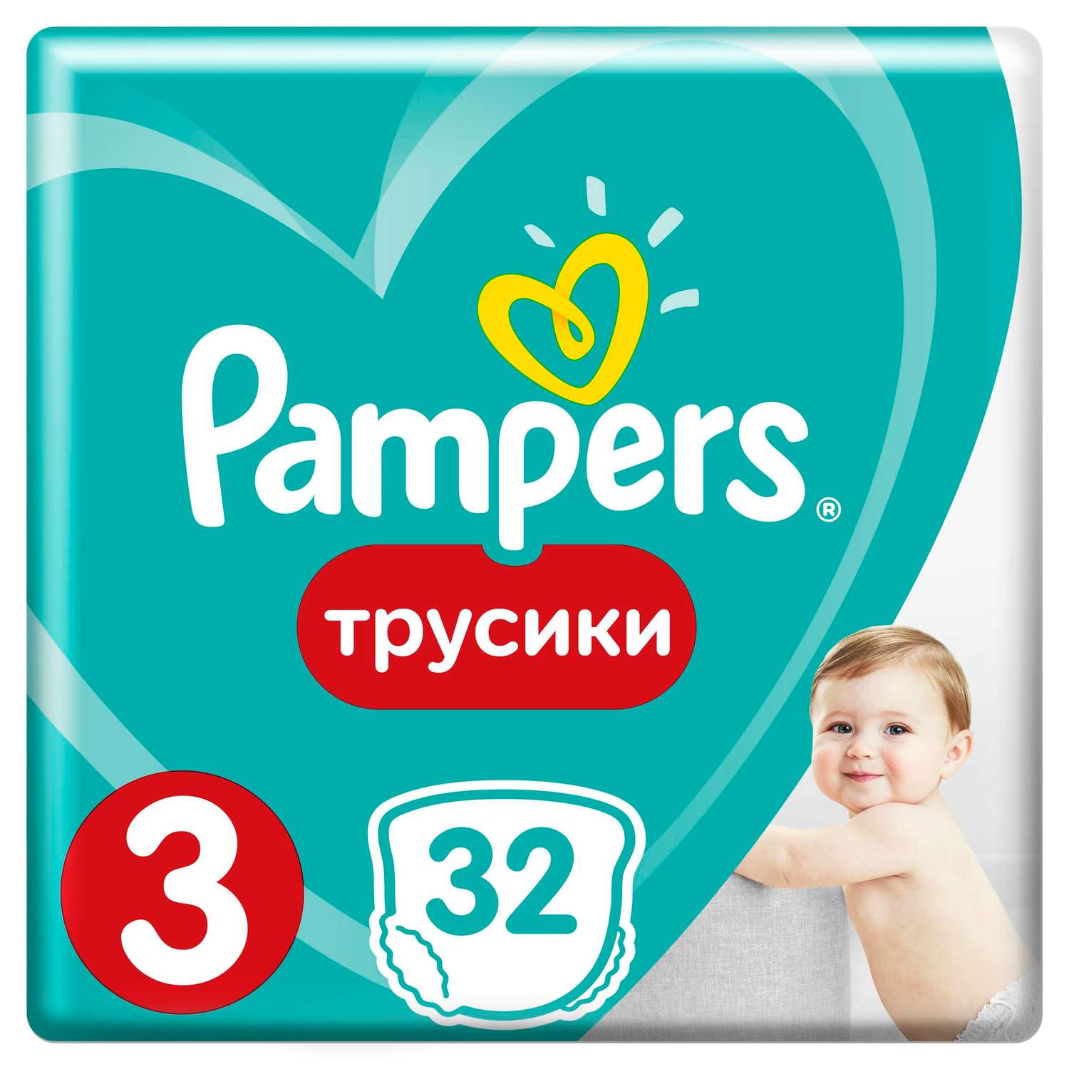 Трусики Pampers Pants 3 (6-11 кг) 32 шт. - фото 1