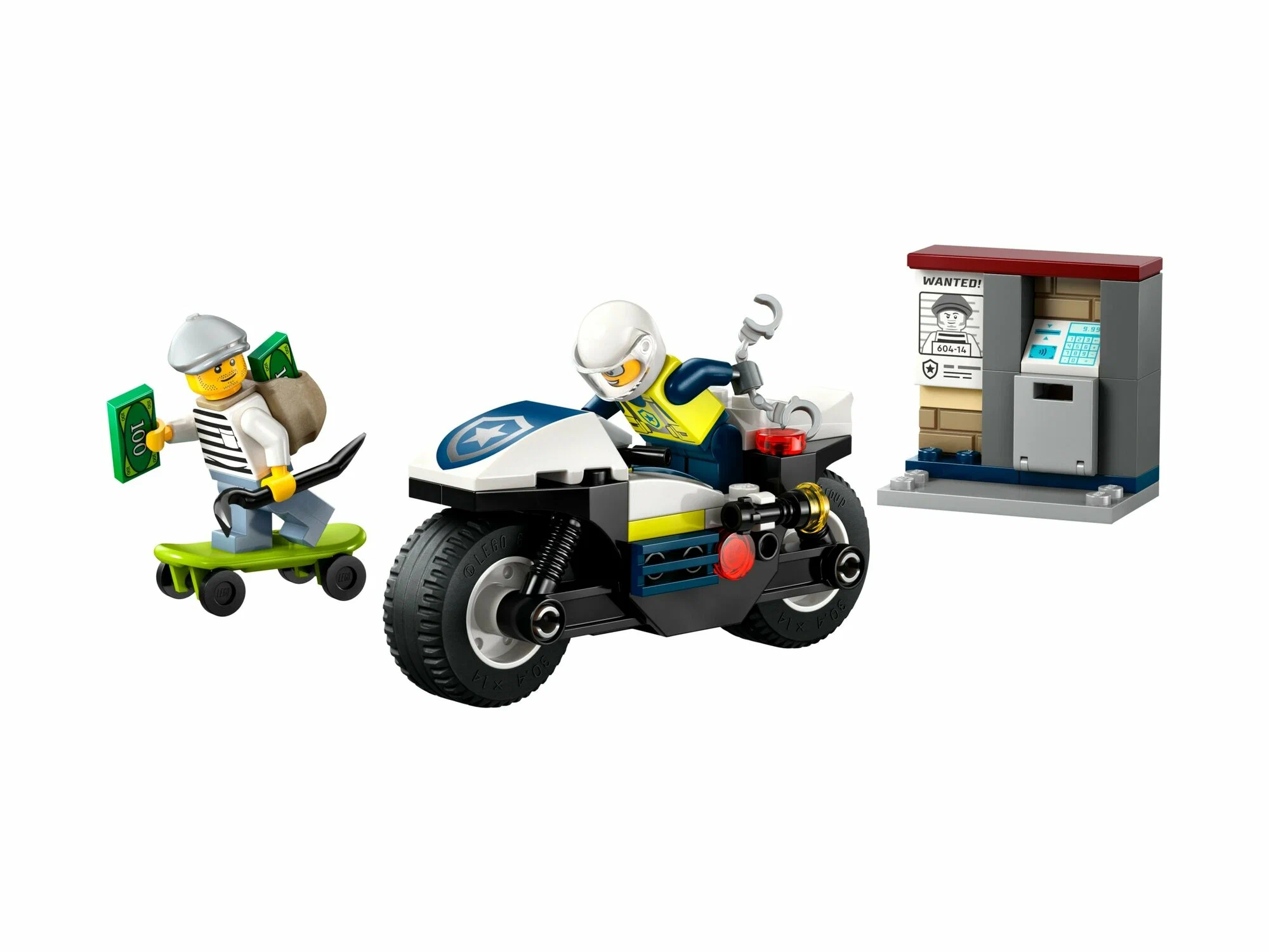 Конструктор LEGO City Полицейская погоня 60455 65 дет. - фото 3