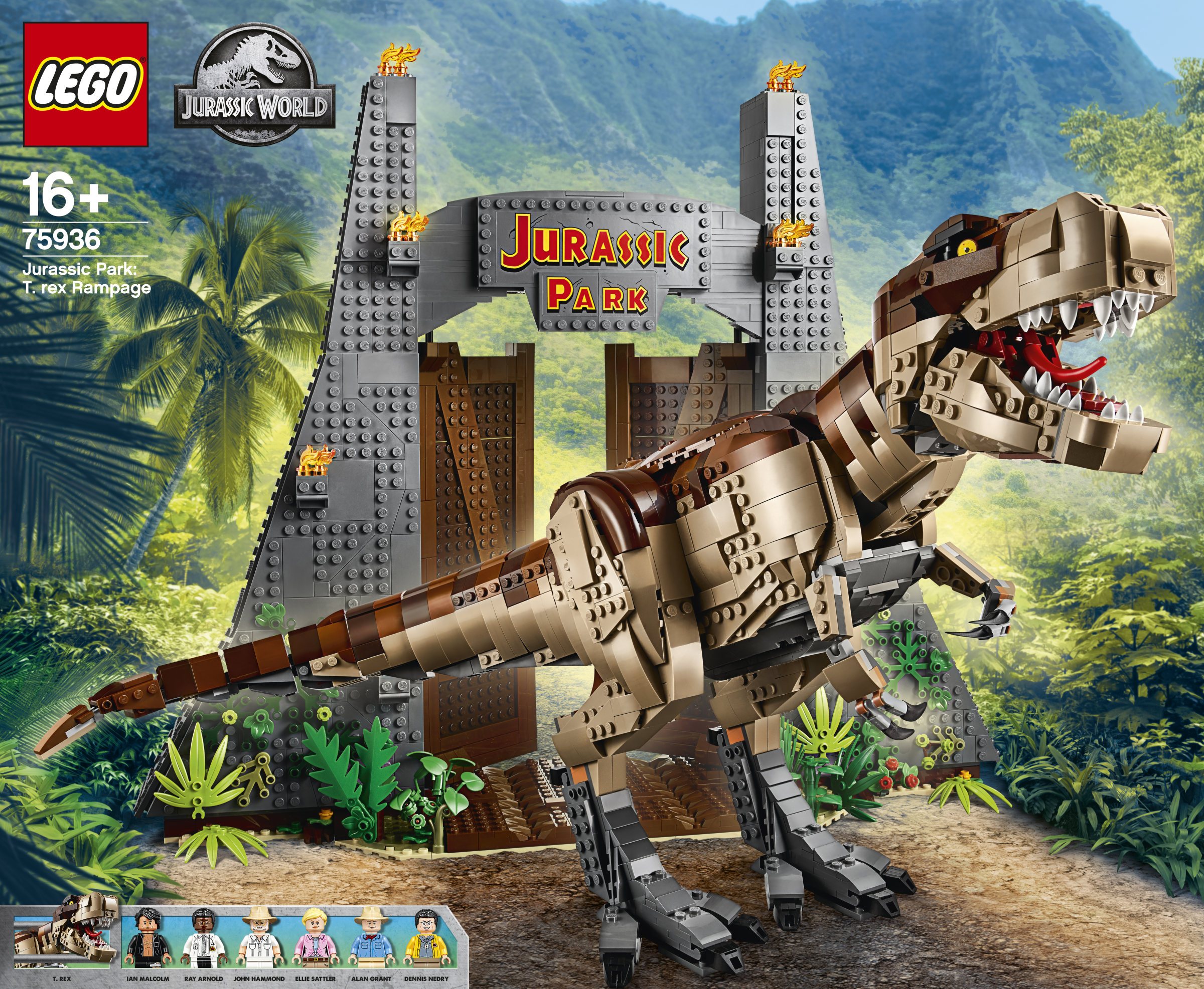 Конструктор LEGO Jurassic World 75936 3120 дет. - фото 1
