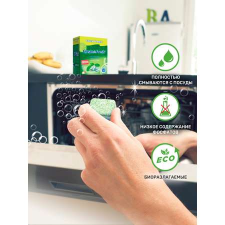 Таблетки Clean and Fresh для посудомоечных машин 100 шт