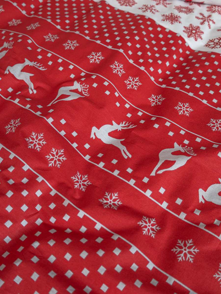 Комплект постельного белья BRAVO Christmas двуспальный 4 предм. - фото 5