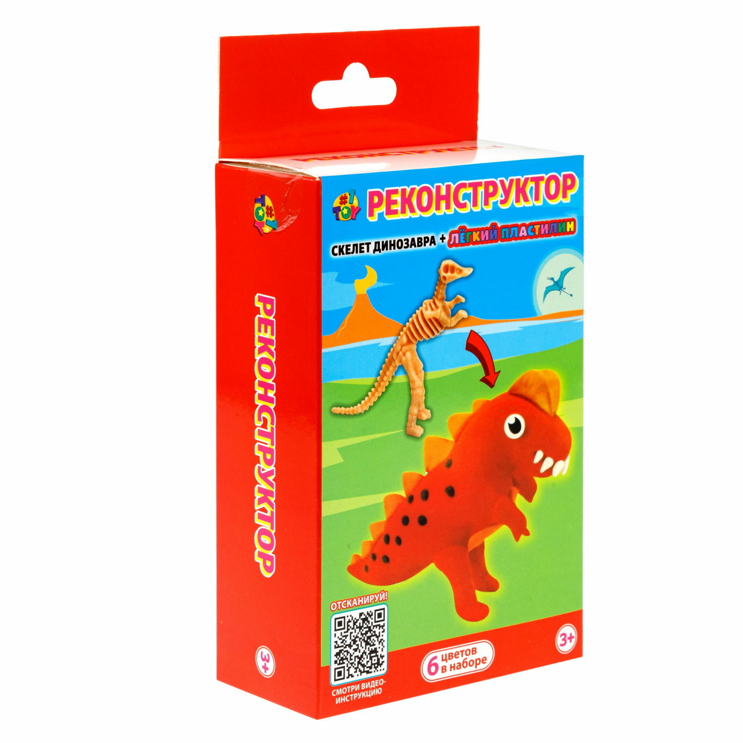 Пластилин 1TOY 6 цв. - фото 7