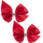 Бант Babys JOY 2шт Бордовый NY37-8
