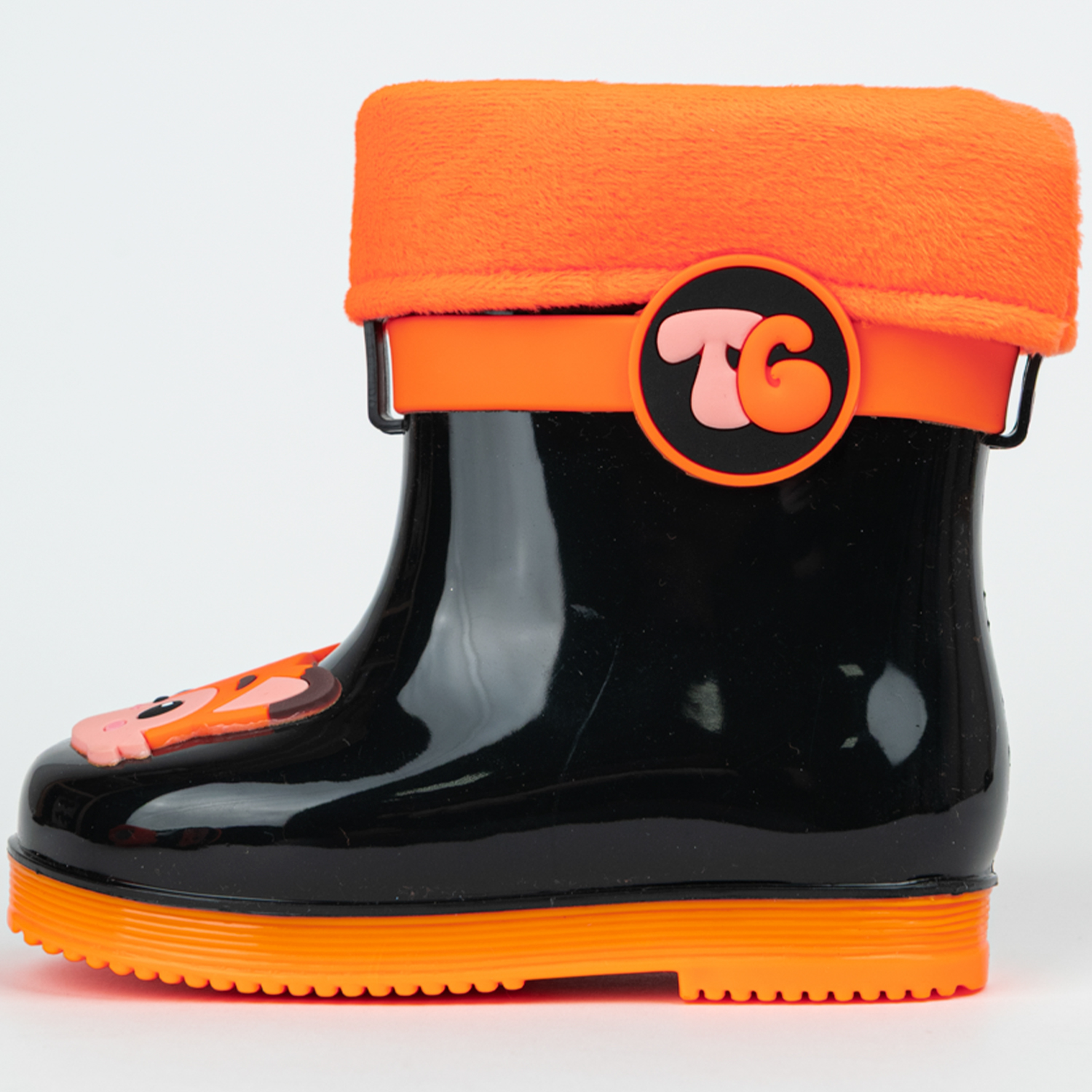 Сапоги резиновые TikkaGo 8U03_2433-1_black-orange - фото 6