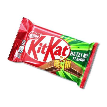 Шоколад молочный KitKat с хрустящей вафлей и со вкусом фундука 41.5г