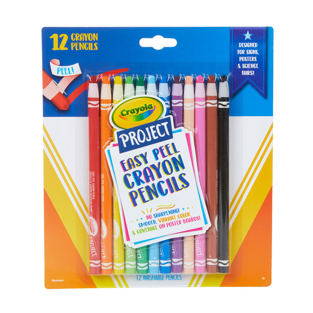 Восковые мелки Crayola 12 шт. - фото 1