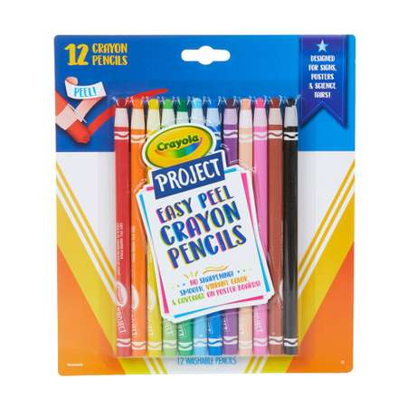 Восковые мелки Crayola 12 шт.