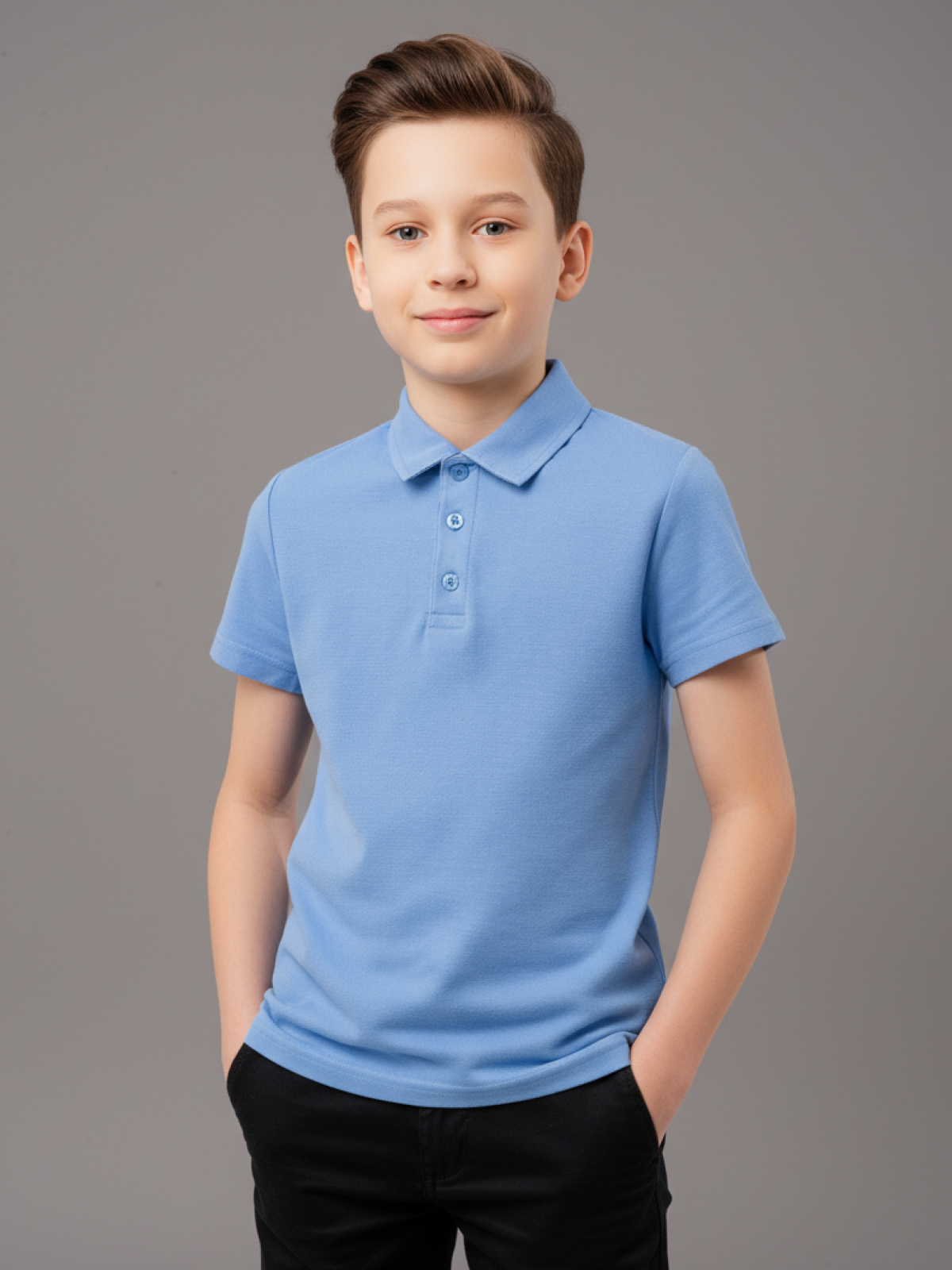 Поло GOJO 624светло-синий - фото 1