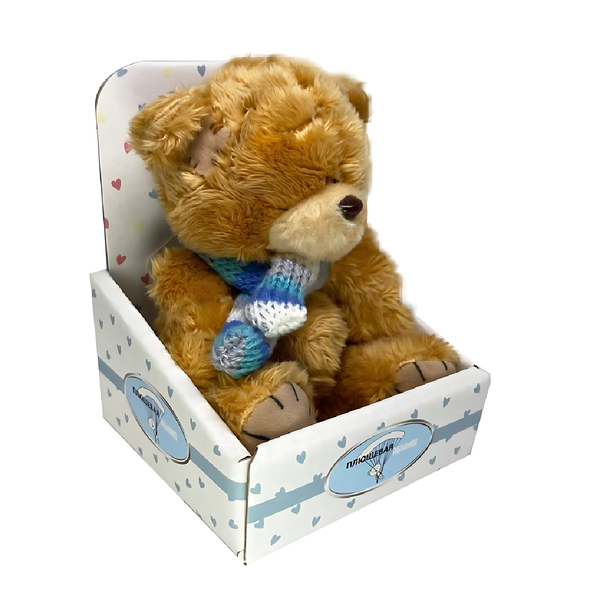 Мягкая игрушка Плюшевая мафия мишка Мишка для тебя в шарфике - фото 2