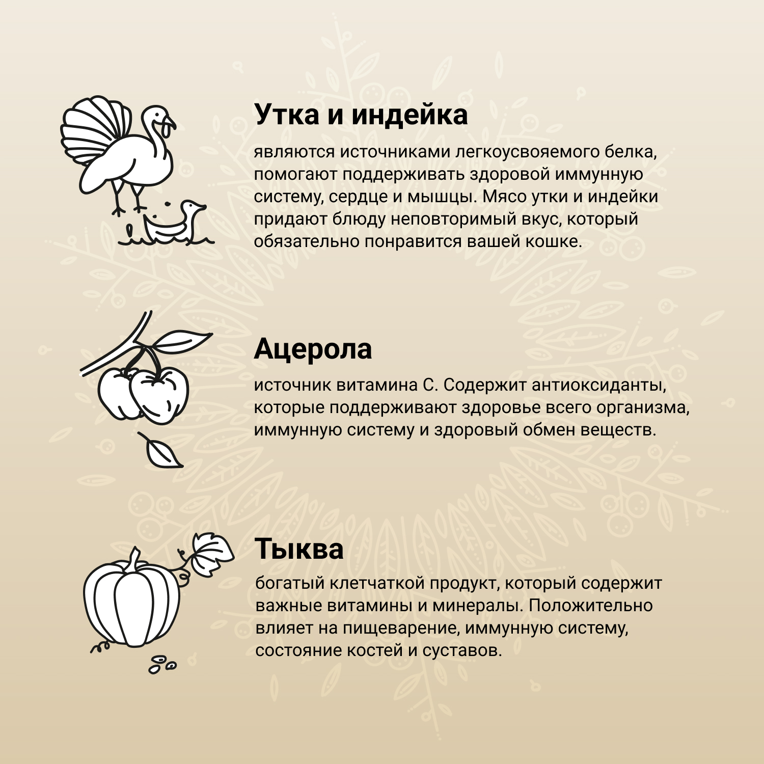 Корм для стерилизованных кошек CRAFTIA 320г из утки и индейки harmona сухой - фото 4