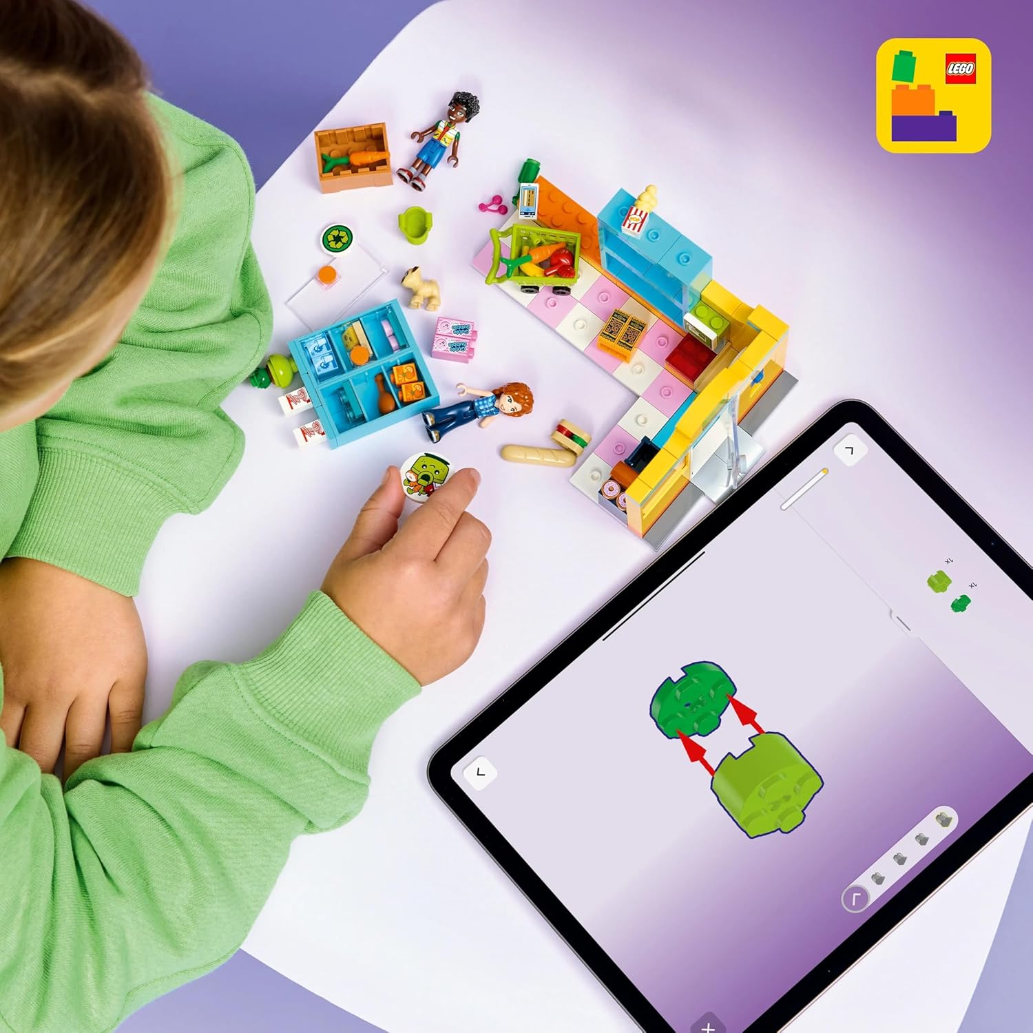 Конструктор LEGO Friends Минимаркет Хартлейк-сити 176 дет. - фото 9