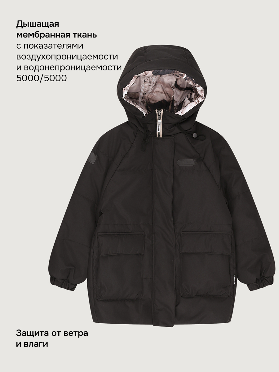 Куртка NIKASTYLE 4м10626 черный - фото 3