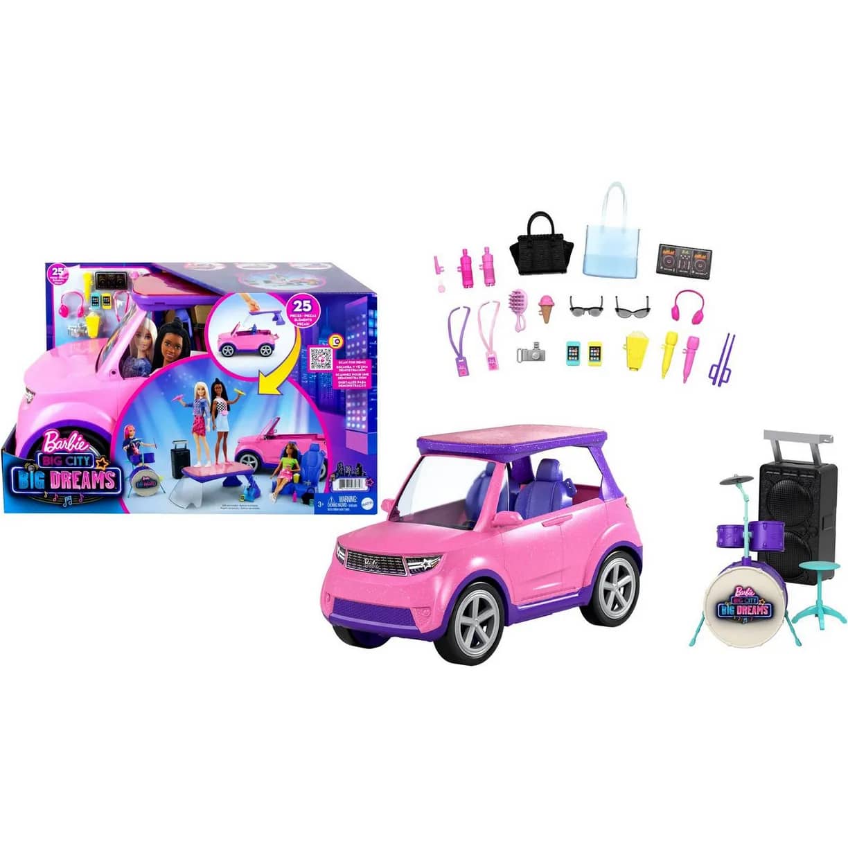 Игровой набор Hot Wheels Большой город Barbie GYJ25 - фото 2