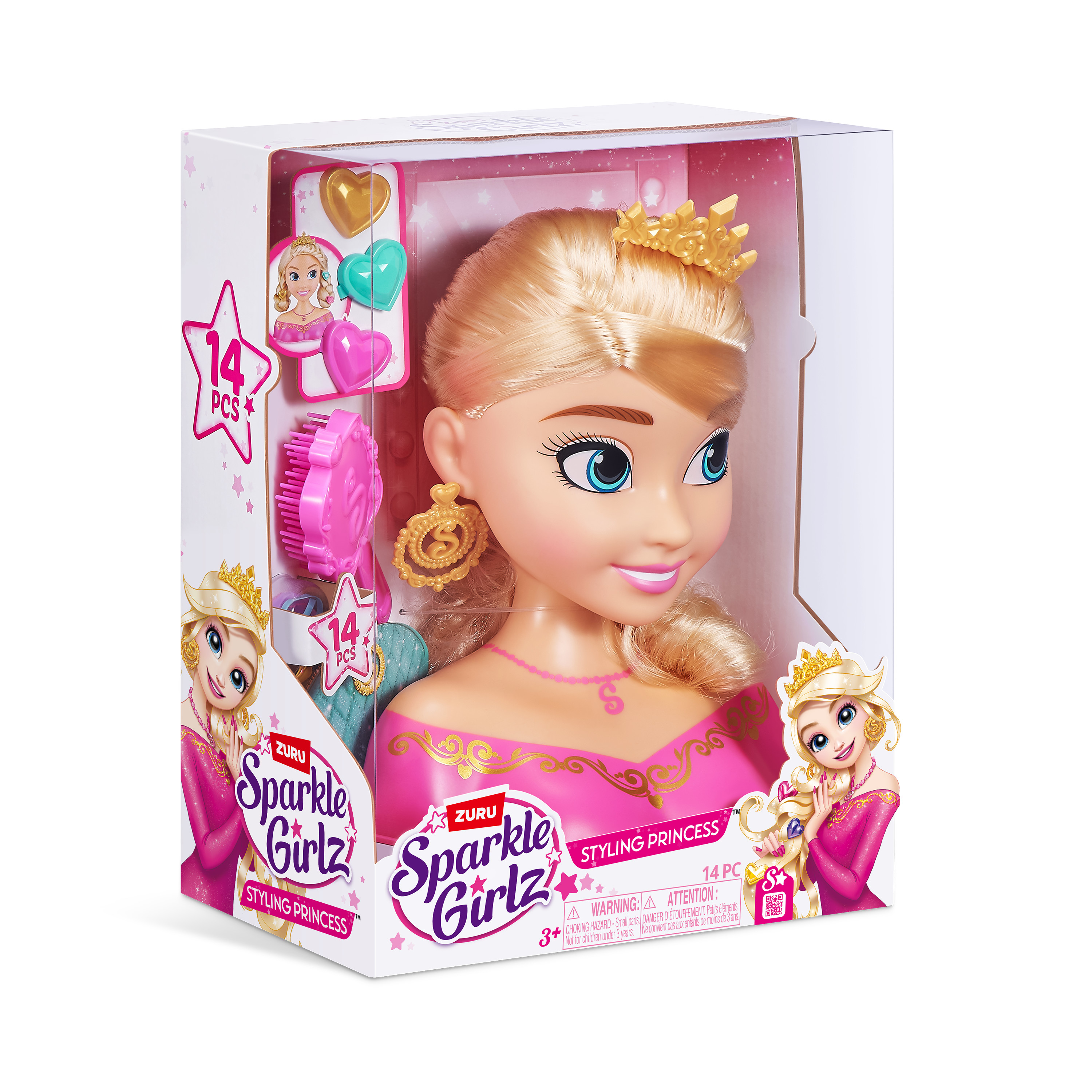 Игрушка Zuru Sparkle Girlz торс для причесок - фото 10