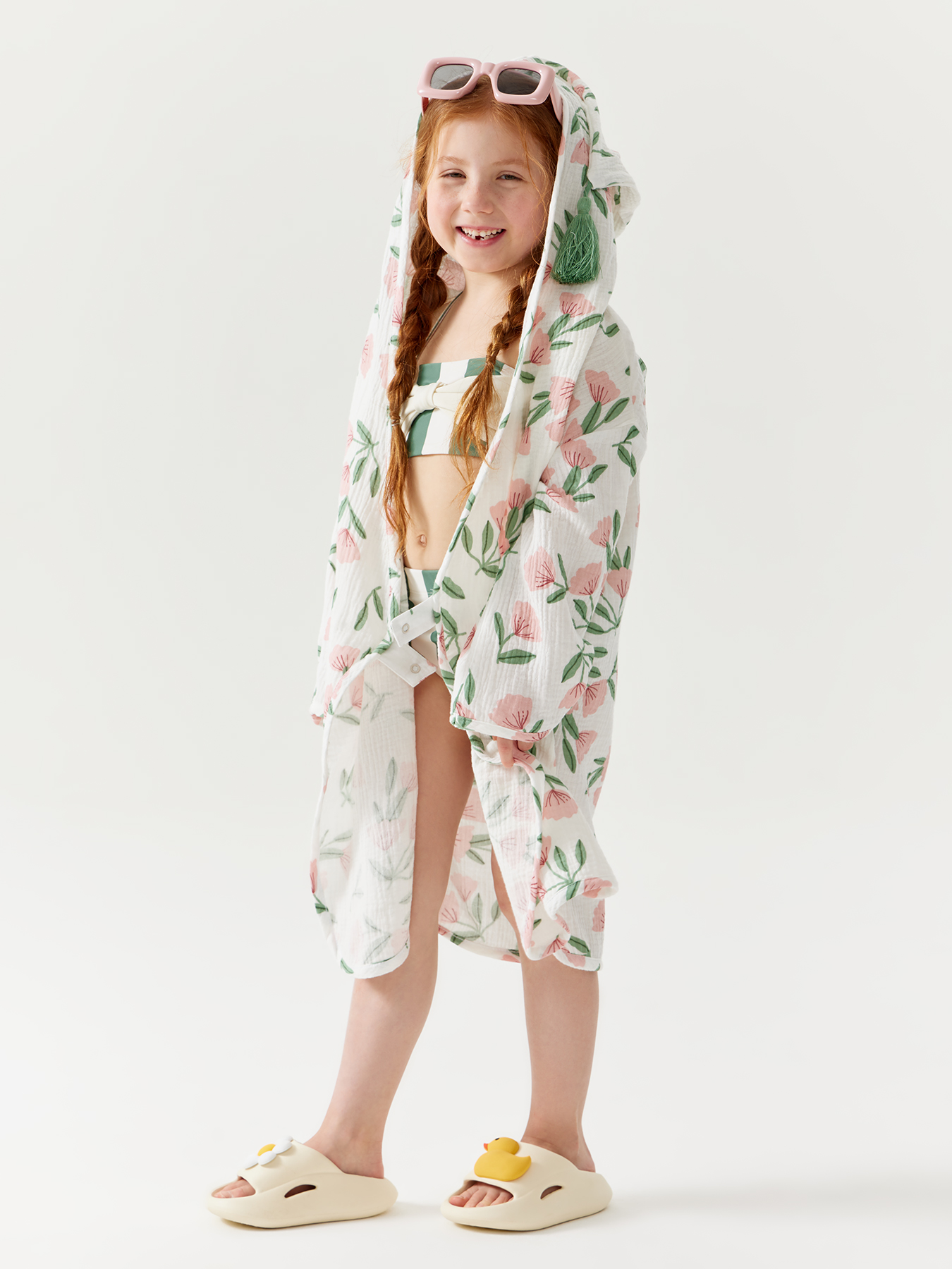 Халат Happy Baby 88129_pink-flower - фото 12