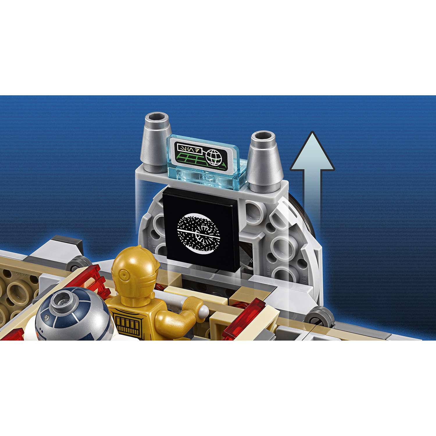 Конструктор LEGO Star Wars Спасательная капсула дроидов блочный - фото 9