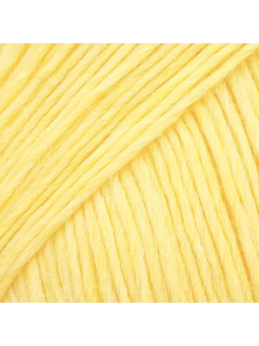 Пряжа ВЯЗЬ Альпа мягкая теплая с редким длинным ворсом прочная 100 г 320м 3 мотка 15 желтый - фото 7
