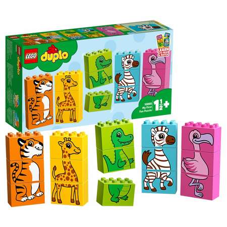 Конструктор LEGO DUPLO Мой первый паззл блочный