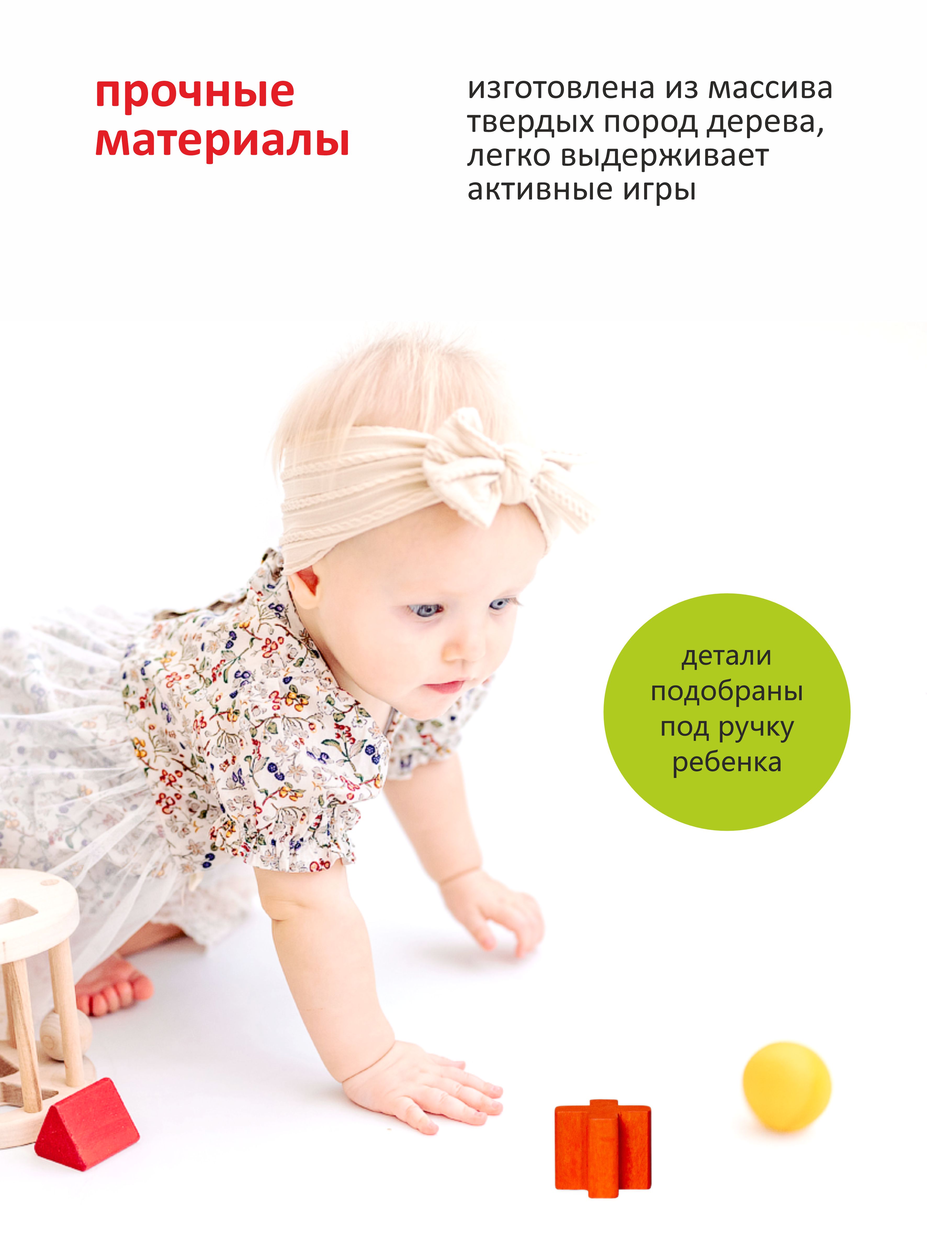 Игрушка S-mala сортер Логика - фото 5