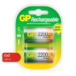 Аккумулятор GP C HR14 2200mAh 2шт GP 220CH-2CR2