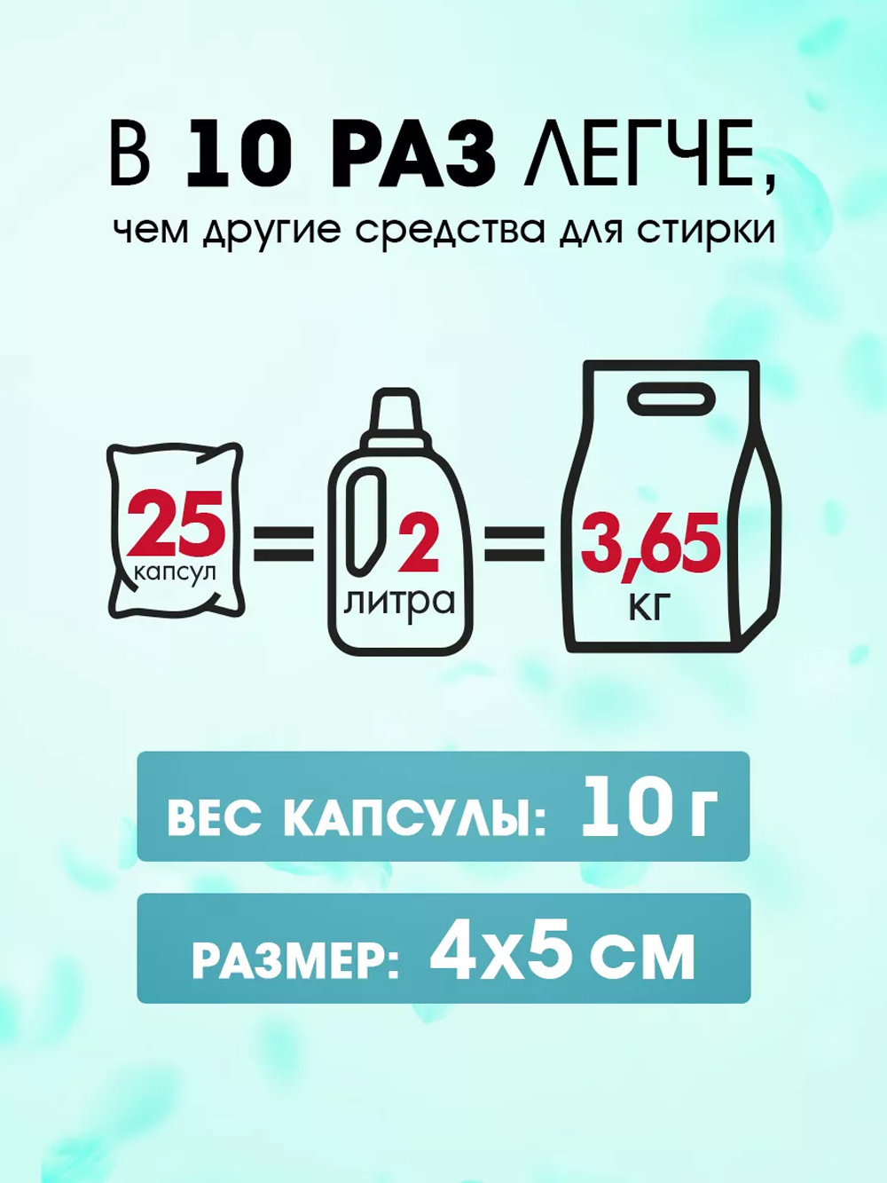 Капсулы для стирки NAMZA Color 0.25 кг 25 шт. - фото 9