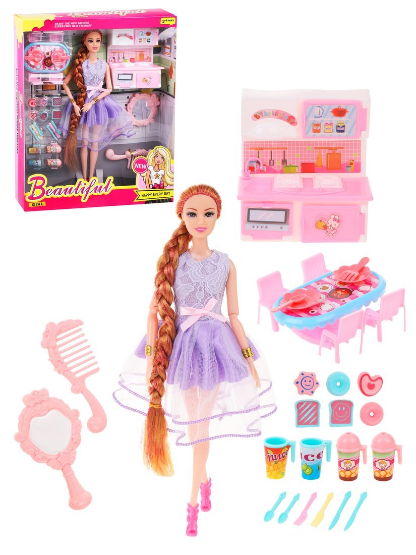 Кукла модельная Наша Игрушка Модница 648980 - фото 1