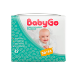 Пелёнки одноразовые BabyGo 30х45 см 20 шт.