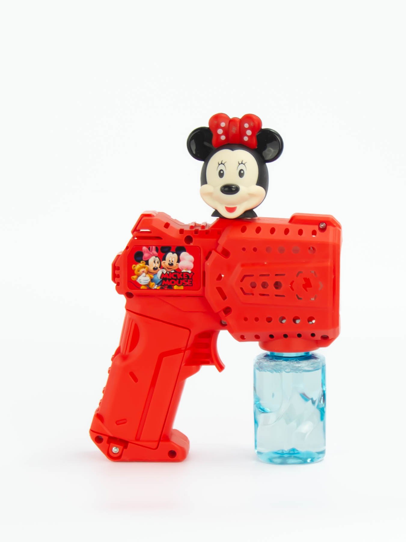 Генератор мыльных пузырей CASTLELADY Пистолет Минни маус - фото 3