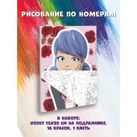 Картина по номерам Premiere Publishing Леди баг на холсте