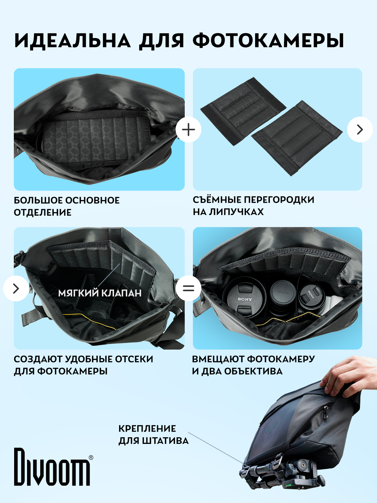 Сумка DIVOOM 41000011153 - фото 7