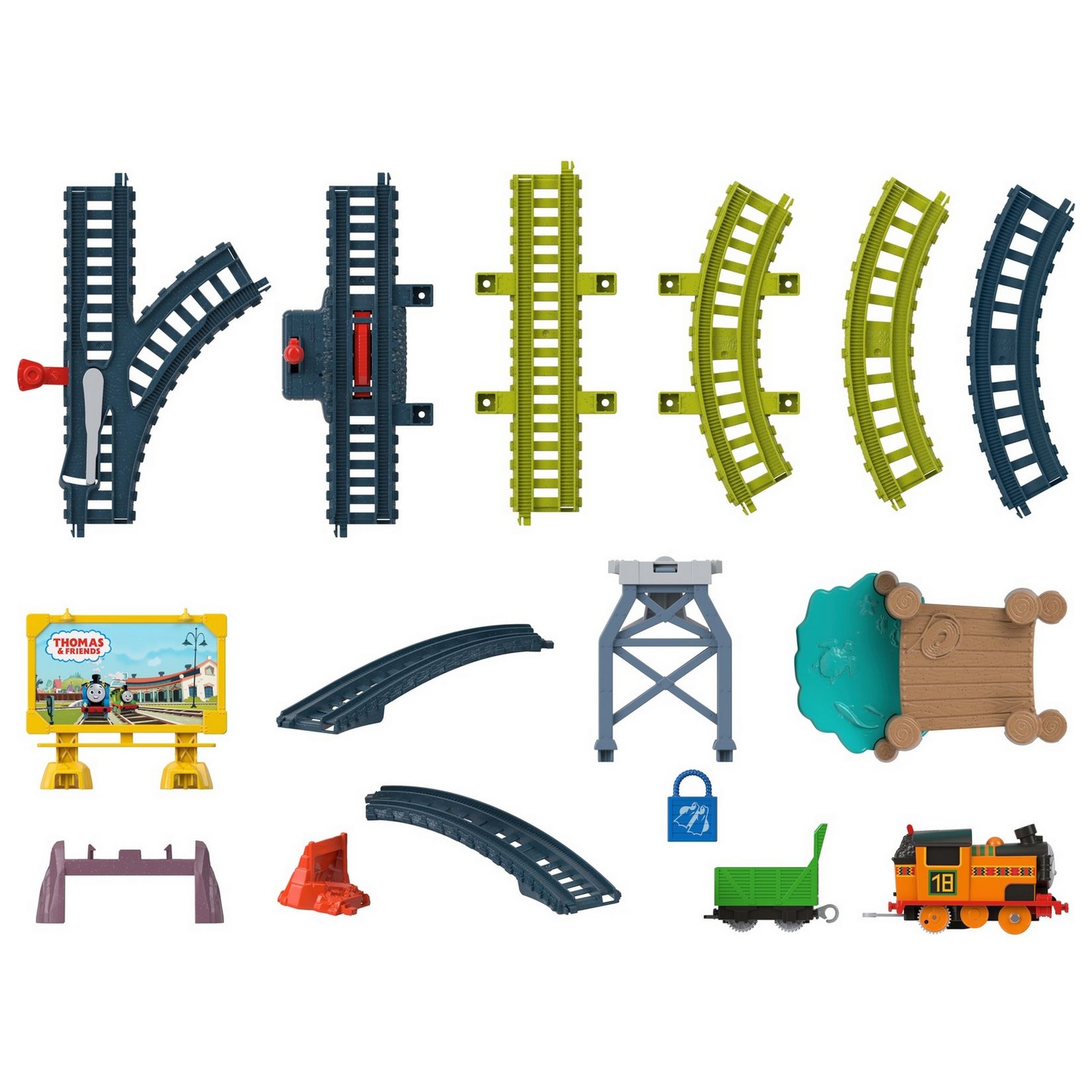 Развивающая железная дорога Thomas and Friends HGY78 - фото 7