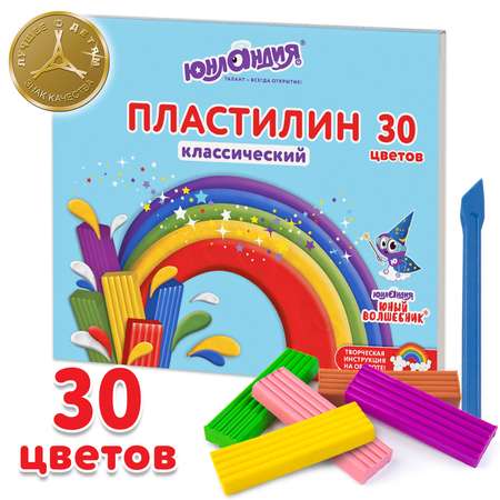 Пластилин Юнландия восковой