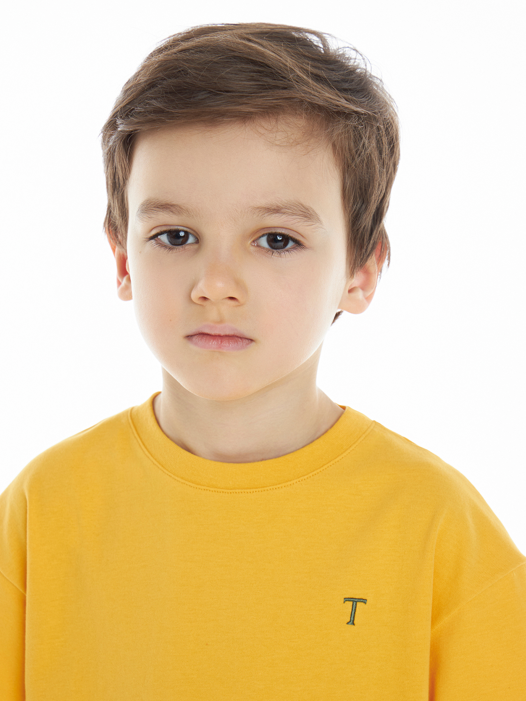 Футболка Totti Kids AW23TKB043/Футболка детская /Охра - фото 3