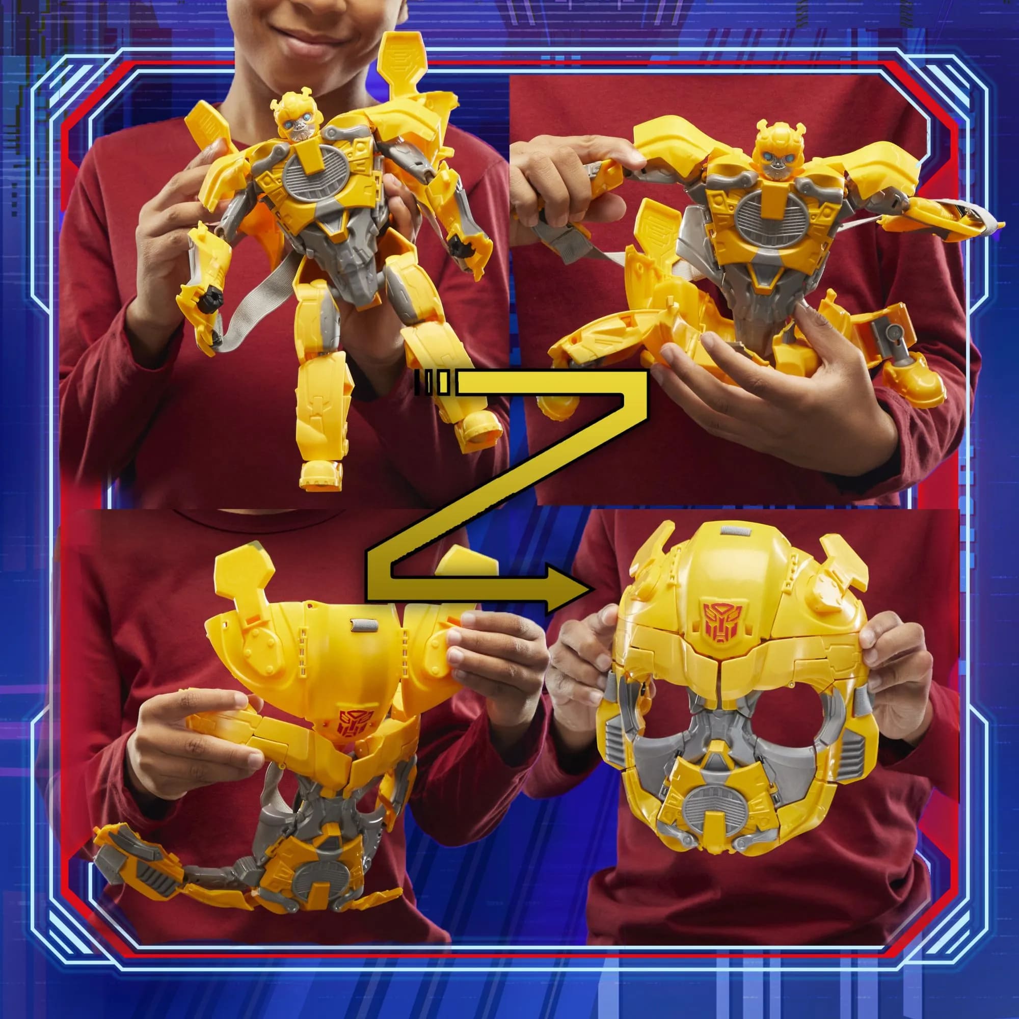Фигурка Hasbro Трансформер Бамблби 25 см - фото 7