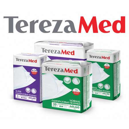 Пелёнки одноразовые TerezaMed 60х90 см 30 шт.