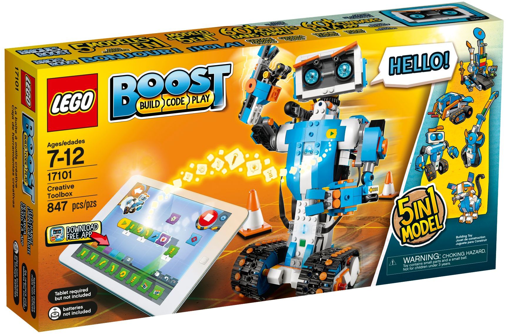 Конструктор LEGO BOOST 17101 843 дет. - фото 1