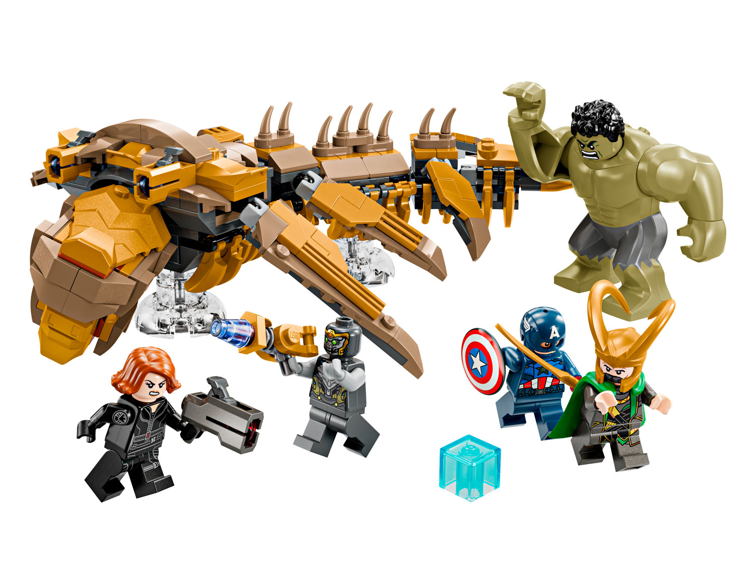 Конструктор LEGO Marvel Super Heroes Мстители против Левиафана блочный - фото 4